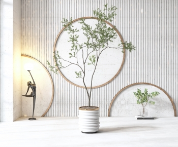 Modern Ground Green Plant Potted Plants-ID:644970898