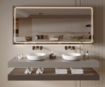 Modern Bathroom Cabinet-ID:626183036