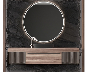 Modern Bathroom Cabinet-ID:158204087