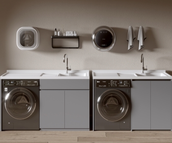 Modern Washing Machine-ID:136765964