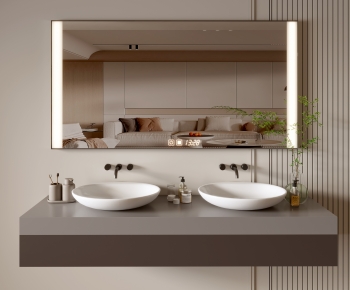 Modern Bathroom Cabinet-ID:880147936