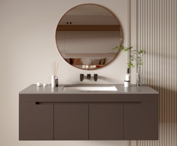 Modern Bathroom Cabinet-ID:721838004