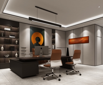 Modern Manager's Office-ID:352770099