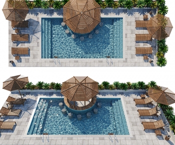 Modern Swimming Pool-ID:644009112