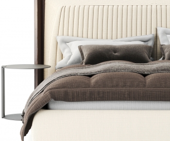 Modern Double Bed-ID:795917992