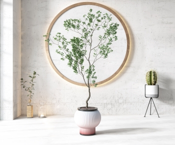 Modern Ground Green Plant Potted Plants-ID:810561283