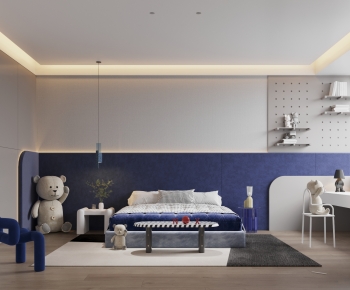 Modern Boy's Room And Son's Room-ID:160542965
