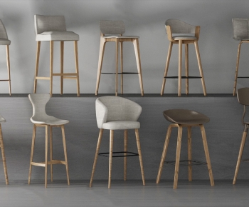 Nordic Style Bar Chair-ID:983968979