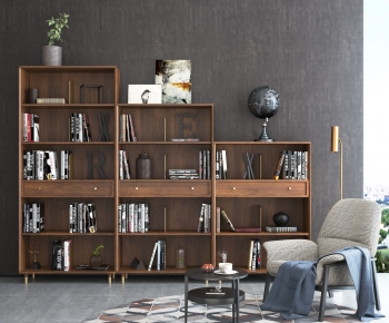 Nordic Style Bookcase-ID:660594942