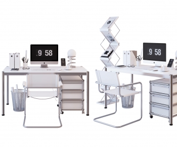 Modern Office Desk And Chair-ID:172786957