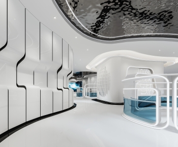 Modern Exhibition Hall-ID:450520565