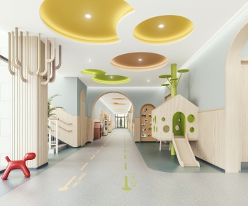 Modern Children's Kindergarten-ID:541882997