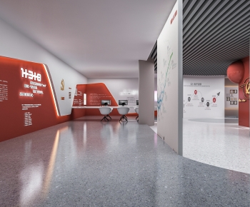 Modern Exhibition Hall-ID:685683979