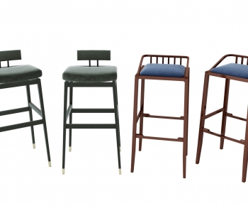 New Chinese Style Bar Chair-ID:992369734