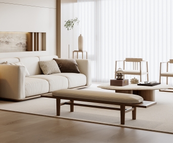 New Chinese Style Sofa Combination-ID:790400989