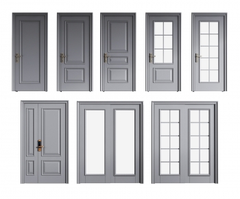 Simple European Style Door-ID:785887005