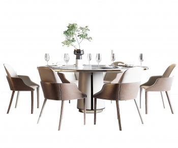 Modern Dining Table And Chairs-ID:309051994