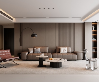 Modern A Living Room-ID:600876092