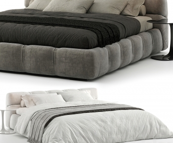 Modern Double Bed-ID:377408982
