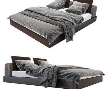 Modern Double Bed-ID:280771973