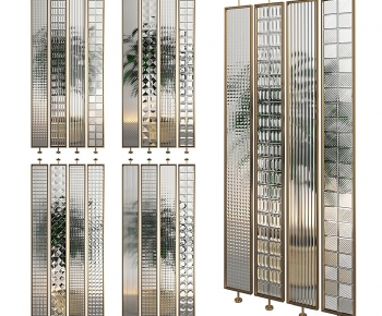 Modern Glass Screen Partition-ID:947000988