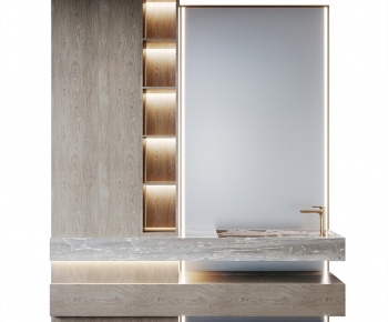 Modern Bathroom Cabinet-ID:975588081