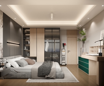 Modern Bedroom-ID:587609059