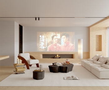 Modern A Living Room-ID:539501913