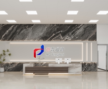 Modern Office Reception Desk-ID:324896107