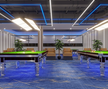 Modern Billiard Room-ID:928057918