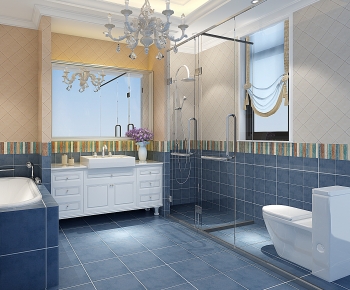 Mediterranean Style TOILET-ID:305941138