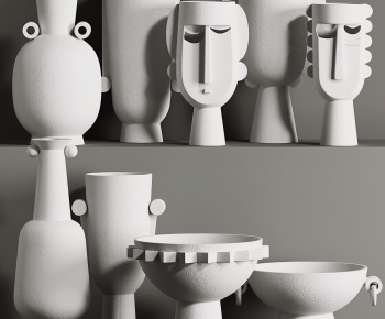 Modern Clay Pot-ID:327832947