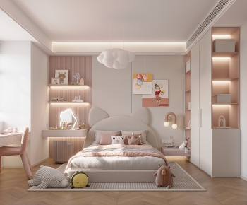 Modern Girl's Room Daughter's Room-ID:742721086