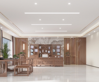 New Chinese Style Manager's Office-ID:131939897