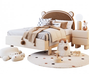 Modern Child's Bed-ID:509480959