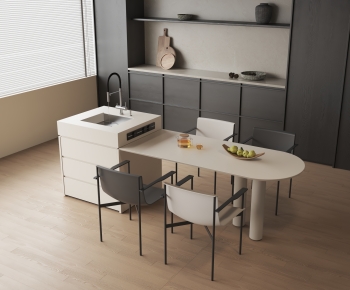 Modern Dining Table And Chairs-ID:893182044