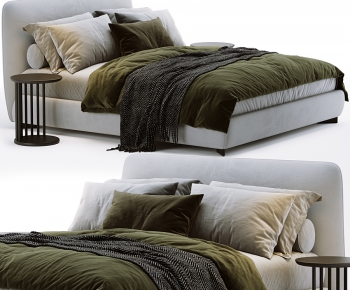 Modern Double Bed-ID:732126954