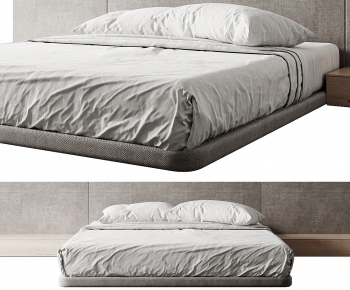 Modern Double Bed-ID:274784093