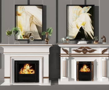 European Style Fireplace-ID:539375074