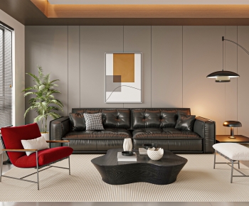 Modern A Living Room-ID:777450085