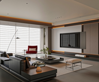 Modern A Living Room-ID:975006105