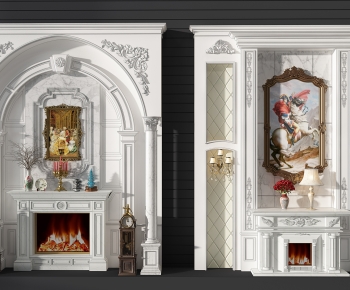 European Style Fireplace-ID:884277112