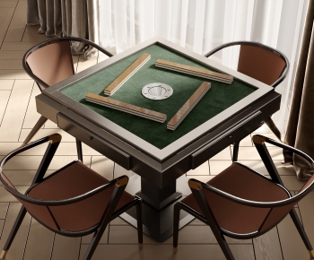 New Chinese Style Mahjong Tables And Chairs-ID:502727038