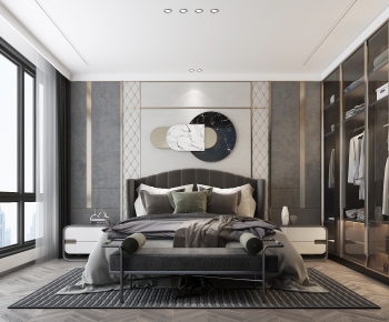 Modern Bedroom-ID:670217044