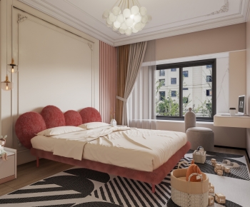 French Style Bedroom-ID:504152062