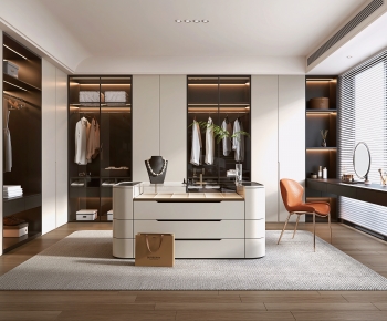 Modern Clothes Storage Area-ID:700850011