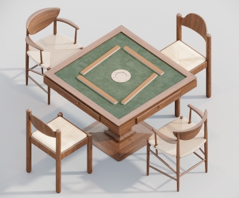 Modern Mahjong Tables And Chairs-ID:286850957