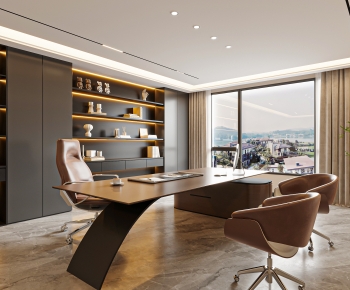 Modern Manager's Office-ID:378400098