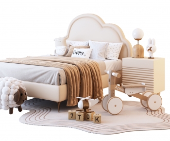 Modern Child's Bed-ID:818043956