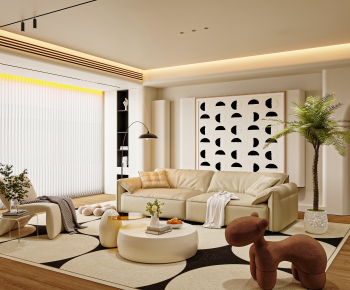 Modern A Living Room-ID:941301115